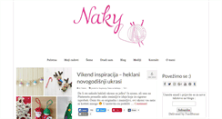 Desktop Screenshot of nakyhandmade.com