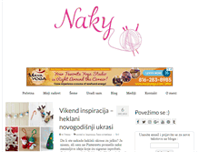 Tablet Screenshot of nakyhandmade.com